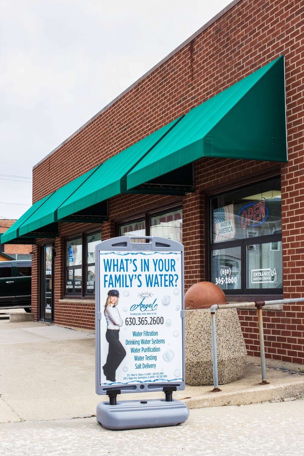 Angel Water, Inc. | 21 S Main St, Elburn, IL 60119, USA | Phone: (847) 382-7800