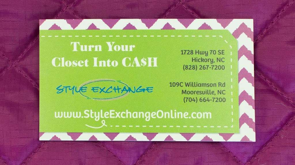 Style Exchange | 1728 US Hwy 70 SE, Hickory, NC 28602, USA | Phone: (828) 267-7200