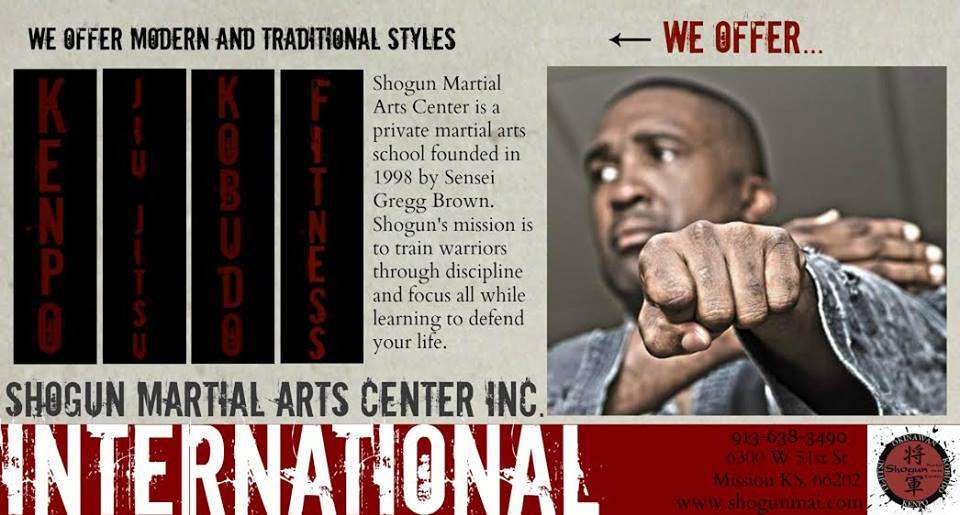 Shogun Martial Arts Center International Inc. | 6300 W 51st St, Mission, KS 66202 | Phone: (913) 638-3490