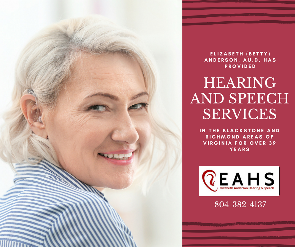 Elizabeth Anderson Hearing & Speech | 809 McCoul St, Richmond, VA 23231, USA | Phone: (804) 382-4137