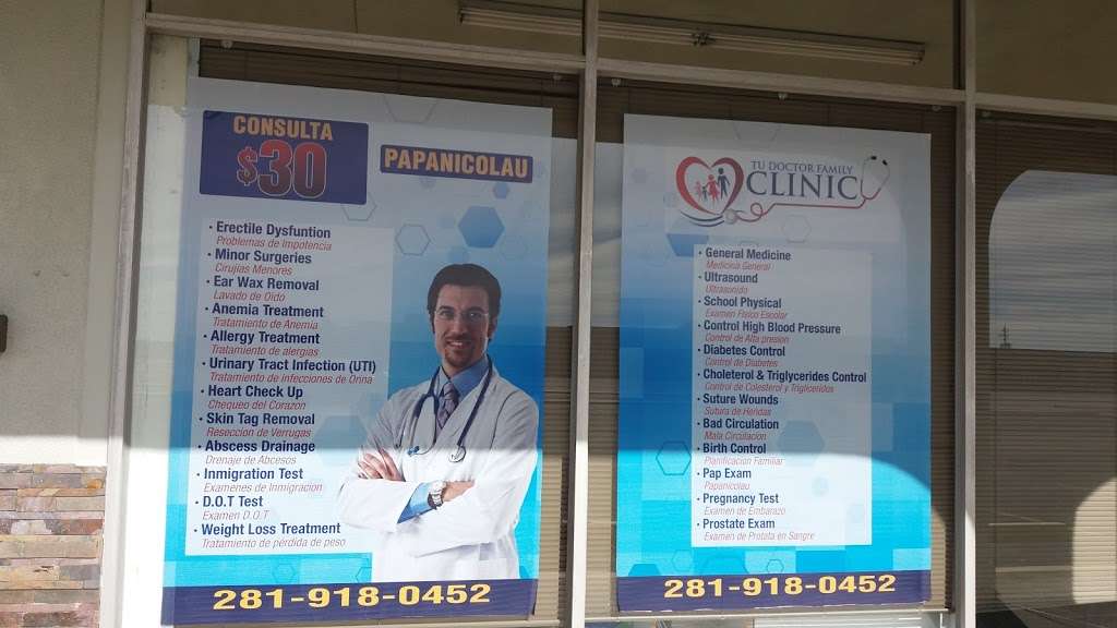 Clinica Hispana Tu doctor family clinic | 110 S Alexander Dr, Baytown, TX 77520, USA | Phone: (281) 918-0452