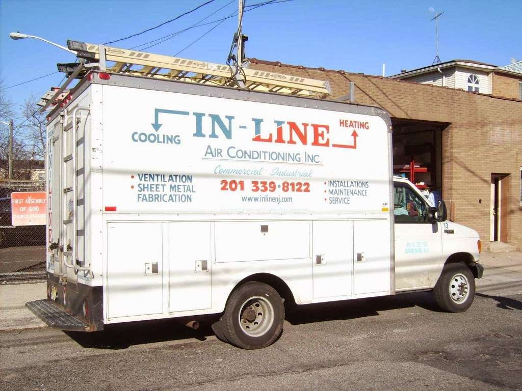 In-Line Air Conditioning Company Inc. | 85 E 21st St, Bayonne, NJ 07002, USA | Phone: (201) 339-8122