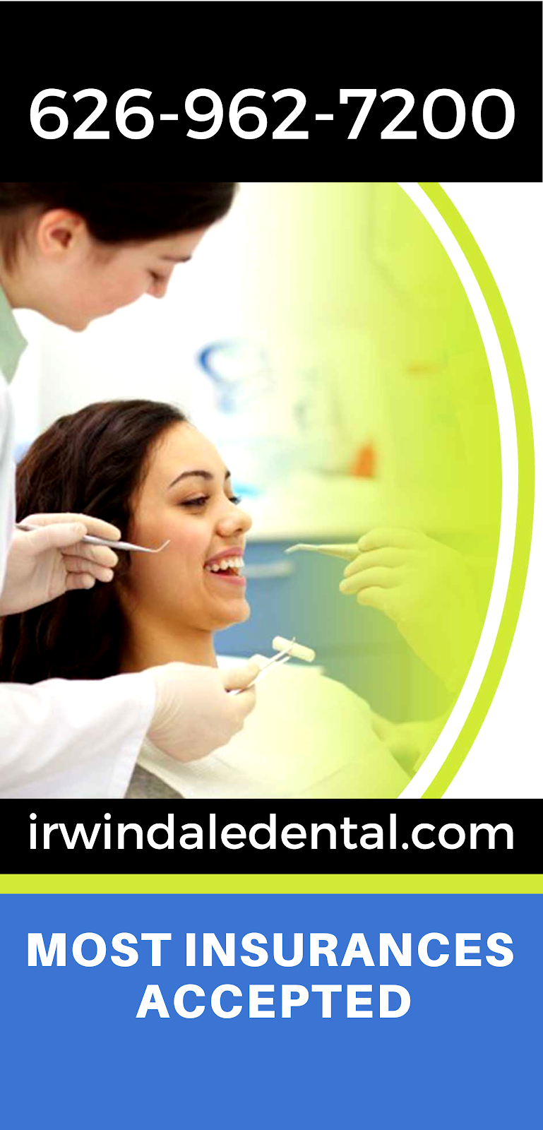 Irwindale Dental | 16029 Arrow Hwy E, Irwindale, CA 91706, USA | Phone: (626) 962-7200