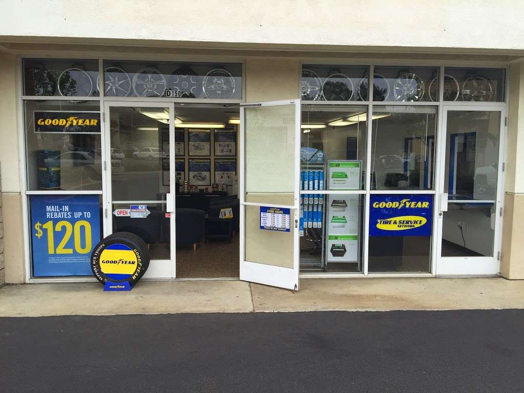 TRUSTED Tire & Service - Goodyear | 27802 Aliso Creek Rd d150, Aliso Viejo, CA 92656 | Phone: (949) 421-3400