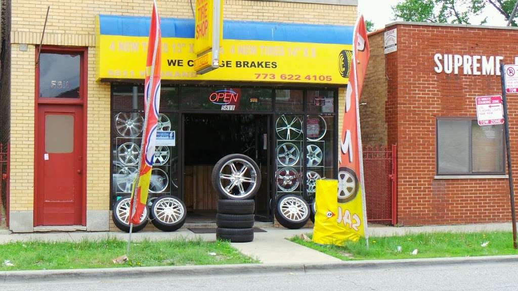 Romans Tire Shop | 5811 W Grand Ave, Chicago, IL 60639, USA | Phone: (773) 622-4105