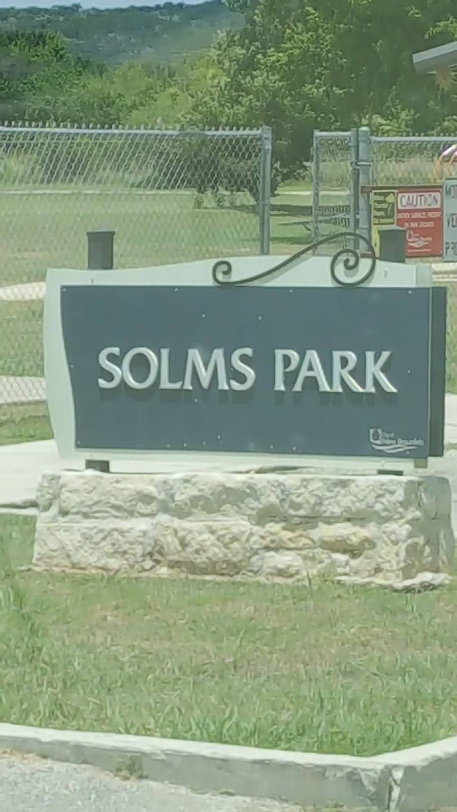 Solms Park | FM482, New Braunfels, TX 78132, USA