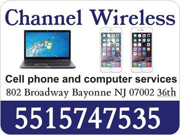 Channel Wireless LLC | 802 Broadway, Bayonne, NJ 07002, USA | Phone: (551) 574-7535