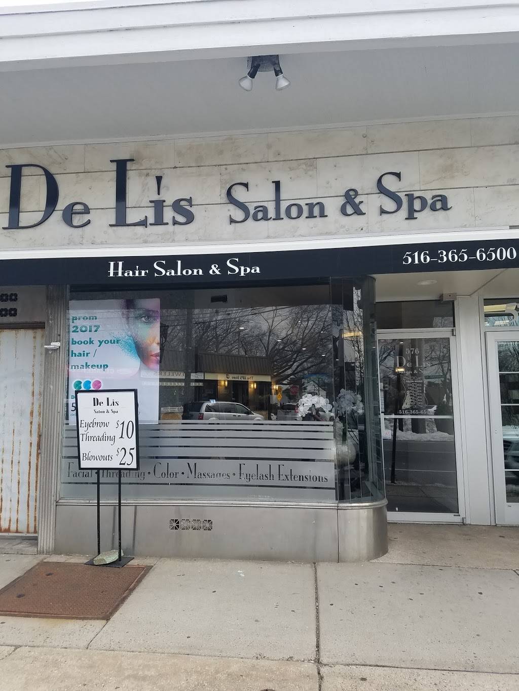 De Lis Salon & Spa | 576 Plandome Rd, Manhasset, NY 11030, USA | Phone: (516) 365-6500