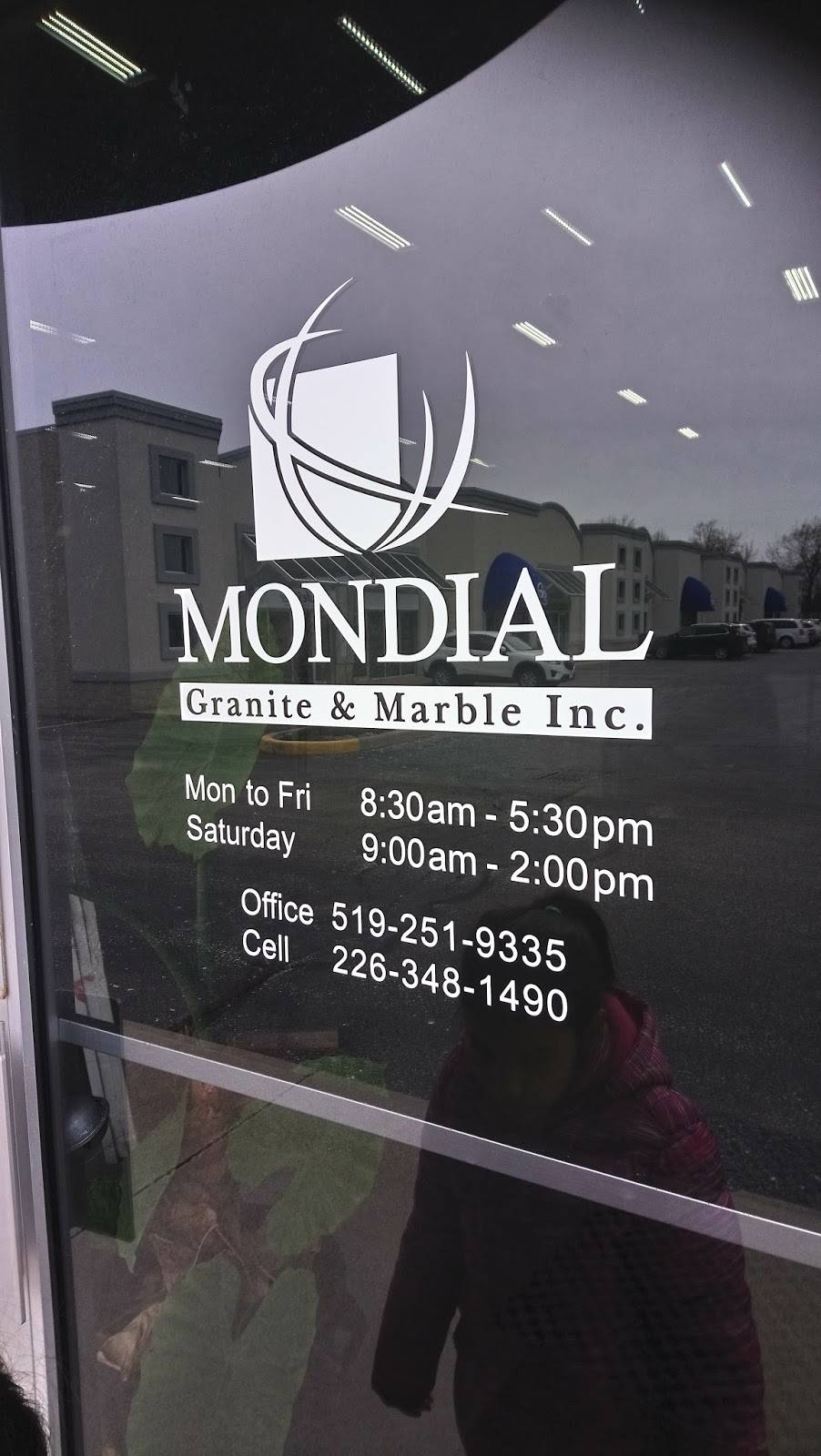 Mondial Granite & Marble, Inc | 3215 Jefferson Blvd, Windsor, ON N8T 2W7, Canada | Phone: (519) 251-9335