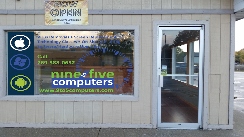 Nine to Five Computers | Stevensville, MI | Phone: (269) 588-0652