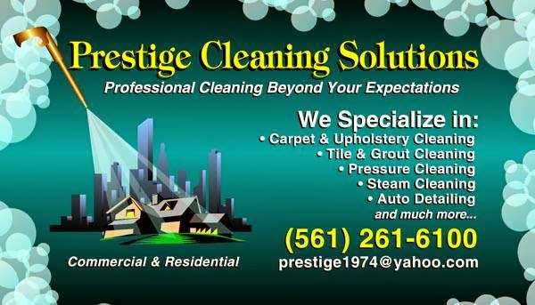 Prestige Cleaning Solutions | 1511 NW Ave E, Belle Glade, FL 33430, USA | Phone: (561) 261-6100