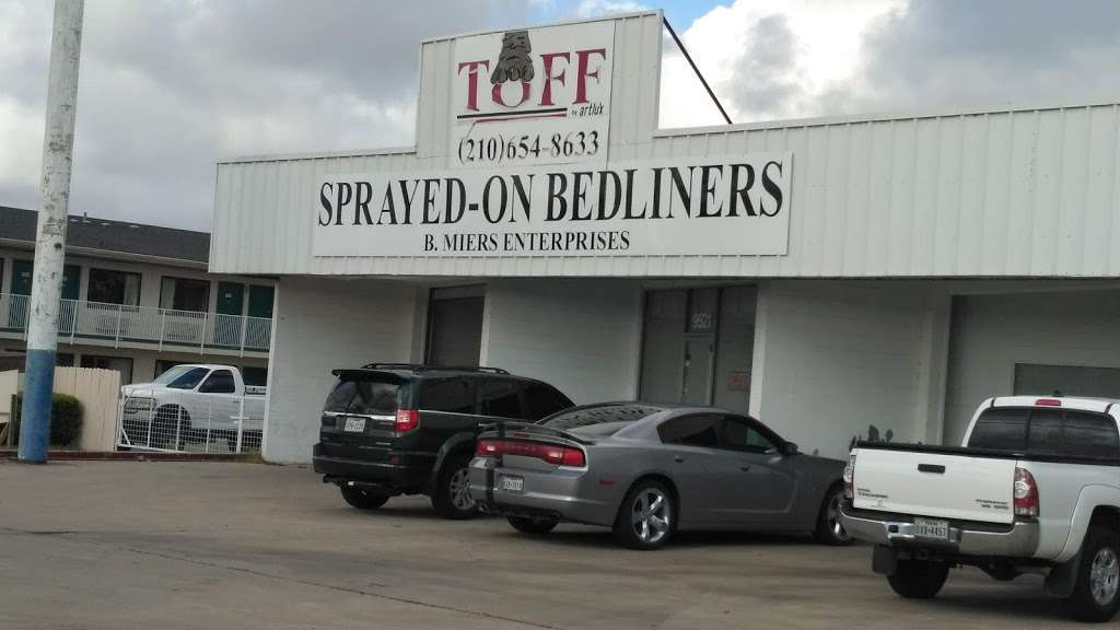 Toff Sprayed On Bed Liners | 9521 I-35 Frontage Rd, San Antonio, TX 78233, USA | Phone: (210) 654-8633