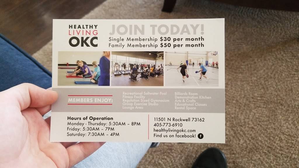 Healthy Living And Fitness | 11501 N Rockwell Ave, Oklahoma City, OK 73162, USA | Phone: (405) 773-6910