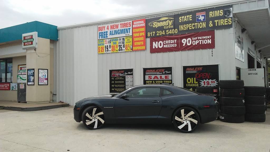 speedy tires & Auto | 3849 Altamesa Blvd, Fort Worth, TX 76133, USA | Phone: (817) 294-5400