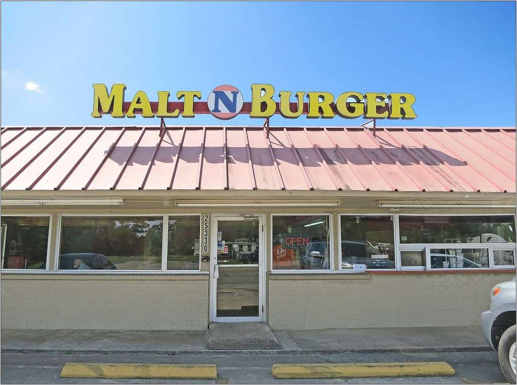 Malt-N-Burger | 25330 Hwy 6, Alvin, TX 77511, USA | Phone: (281) 331-7955