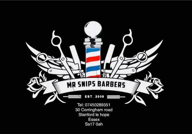 Mr. Snips Gentleman’s Barbers | 30 Corringham Rd, Stanford-le-Hope SS17 0AH, UK | Phone: 01375 401310