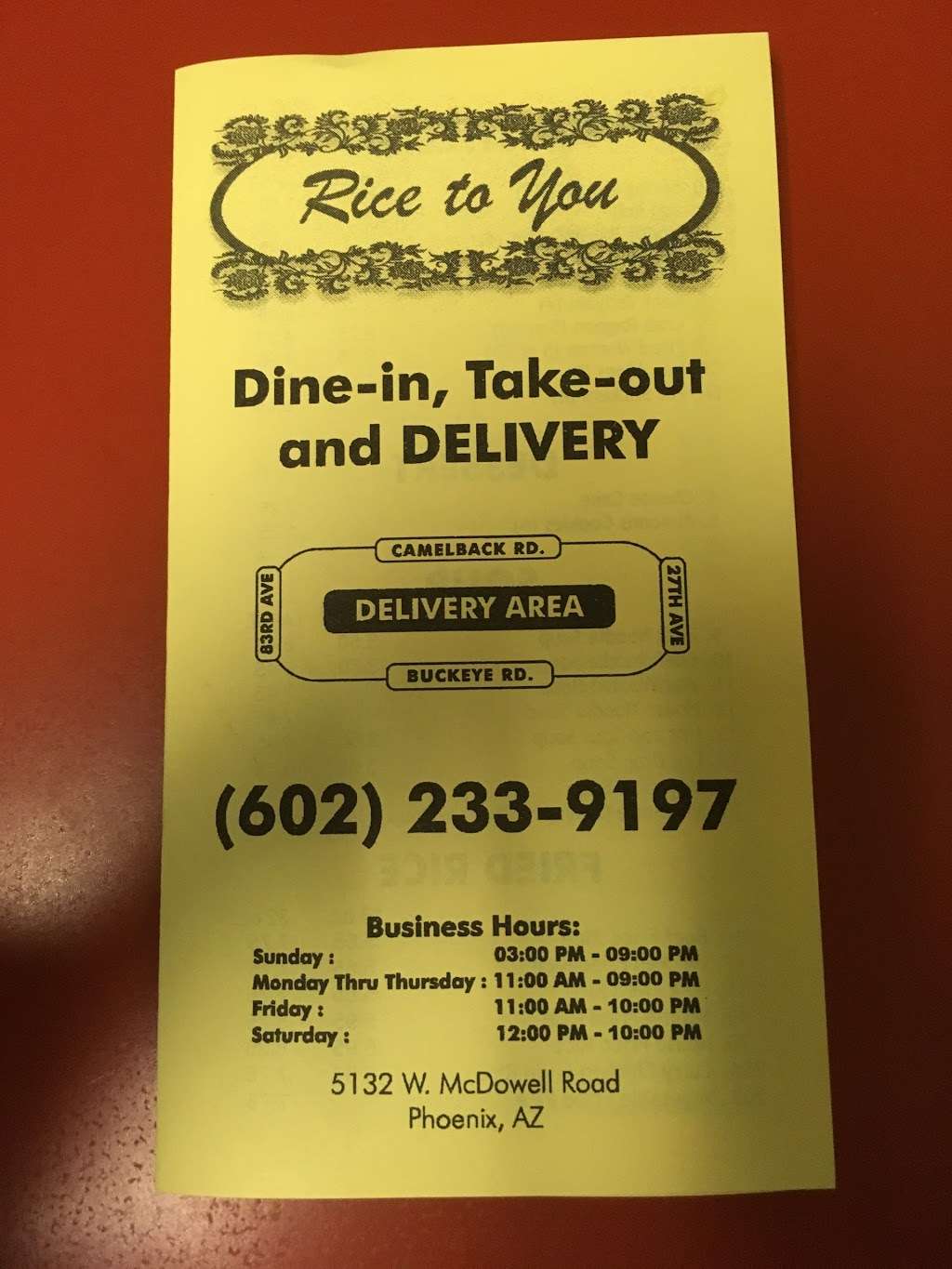 Big Rice Kitchen | 5136 W McDowell Rd, Phoenix, AZ 85035, USA | Phone: (602) 233-9197