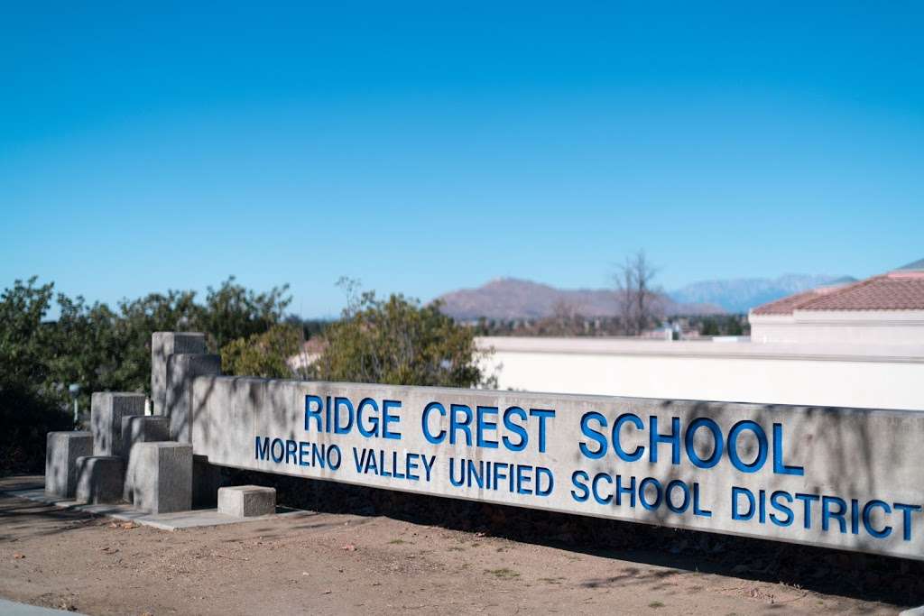 Ridge Crest Elementary School | 28500 John F Kennedy Dr, Moreno Valley, CA 92555, USA | Phone: (951) 571-4640