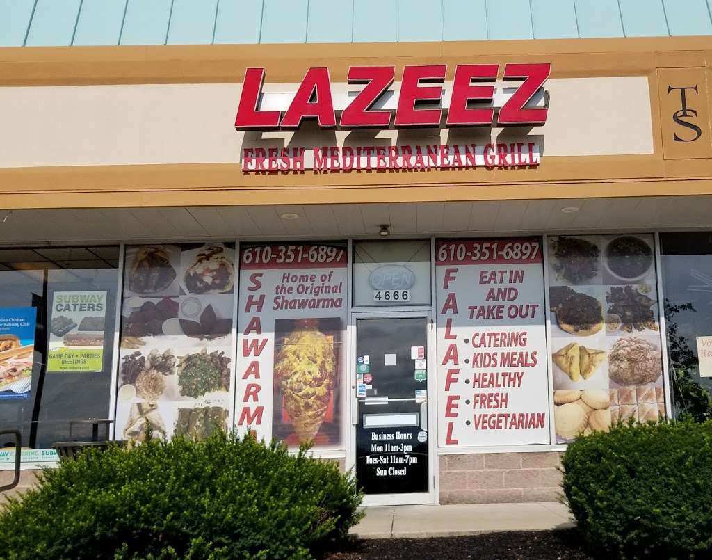 Lazeez Fresh Mediterranean | 4666 Broadway, Allentown, PA 18104 | Phone: (610) 351-6897