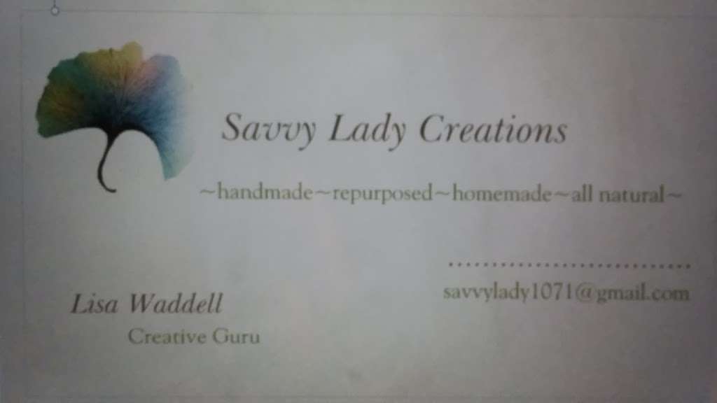 Savvy Lady Creations | 1071 Lakeview Dr, Stafford, VA 22556, USA | Phone: (571) 205-7883