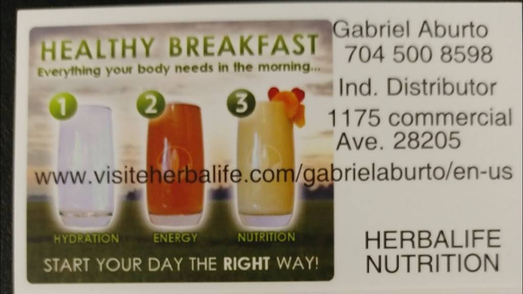Herbalife Nutrition Club "Family Center Gabriel" | 1175 Commercial Ave, Charlotte, NC 28205, USA | Phone: (704) 500-8598