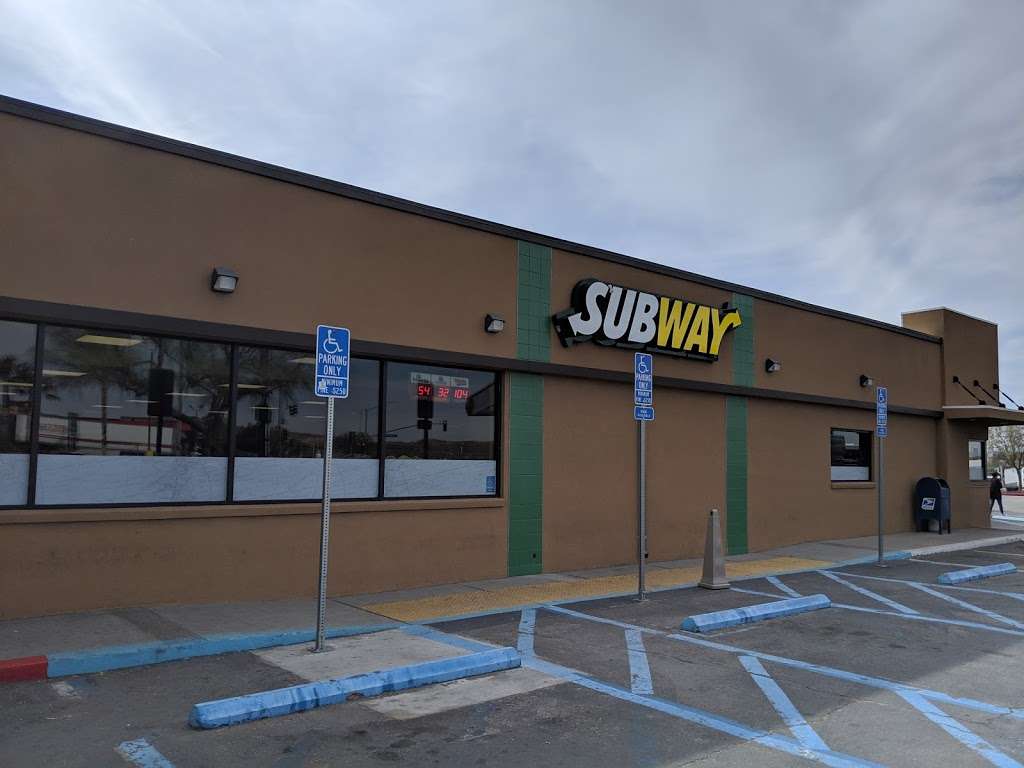 Subway | 2930 Lenwood Rd, Barstow, CA 92311, USA | Phone: (760) 253-2922