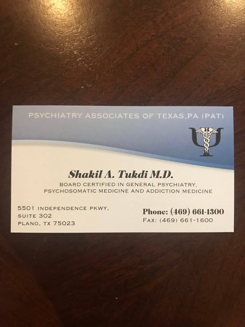 All Ages Psychiatric Services Psychiatry Associates Of Texas | 5501 Independence Pkwy, Plano, TX 75023, USA | Phone: (469) 661-1300