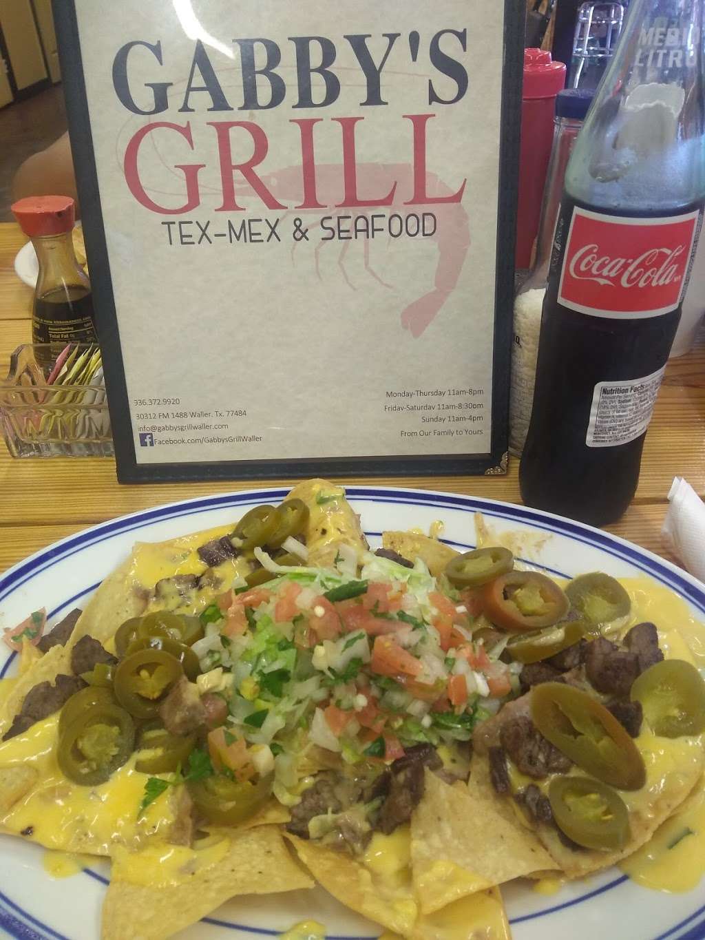 Gabbys Grill Tex-Mex & Seafood | 30312 Farm to Market Rd 1488, Waller, TX 77484 | Phone: (936) 372-9920