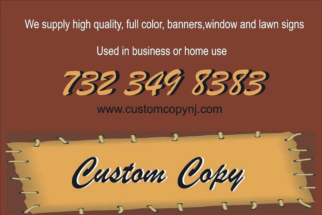 Custom Copy | 302 Hooper Ave # 2, Toms River, NJ 08753, USA | Phone: (732) 349-8383