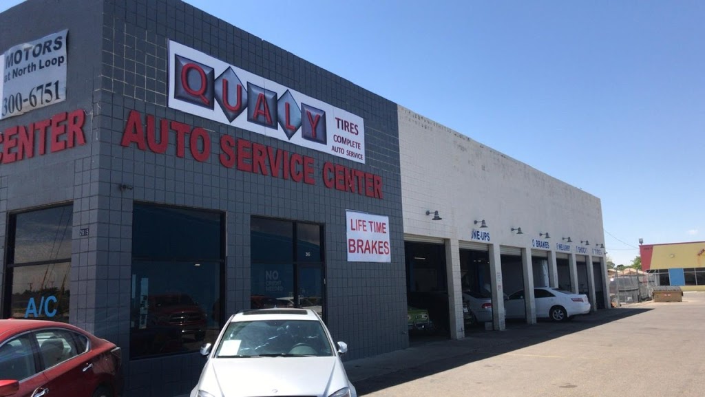 Qualy Tires Super 5 Auto Service Center | 2815 George Dieter Dr, El Paso, TX 79936, USA | Phone: (915) 591-0050