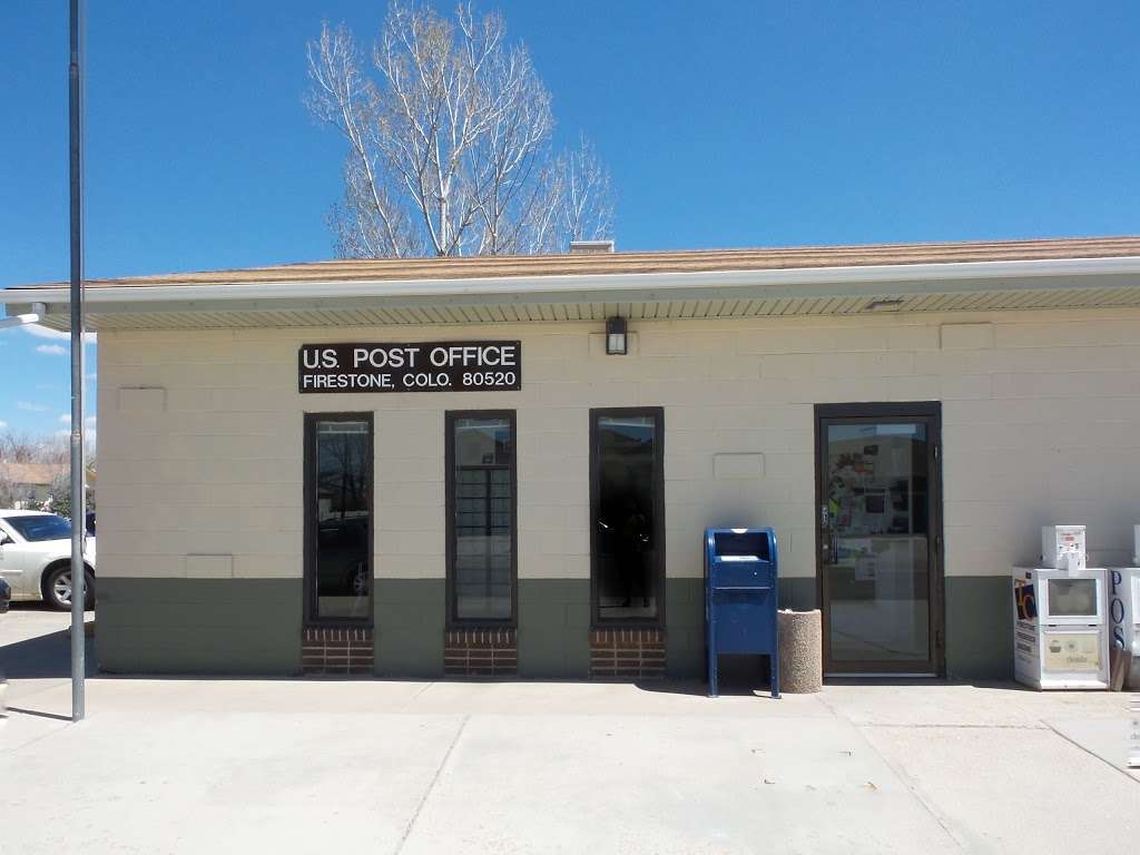 United States Postal Service | 478 First St, Firestone, CO 80520, USA | Phone: (800) 275-8777