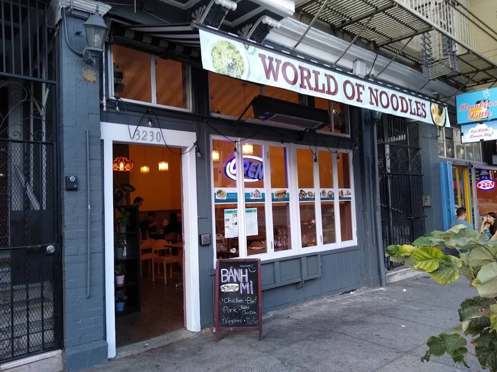 World of Noodle & Banh Mi | 3234 22nd St, San Francisco, CA 94110, USA | Phone: (415) 829-7723