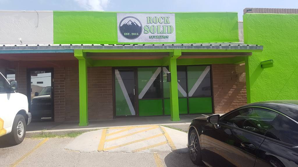 Rock Solid Nutrition | 5011 Alabama St suite d, El Paso, TX 79930, USA | Phone: (915) 443-3648