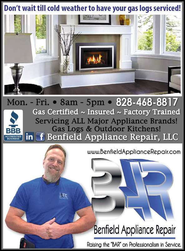 Benfield Appliance Repair, LLC | 1244 Shirebourn, Hickory, NC 28602, USA | Phone: (828) 468-8817