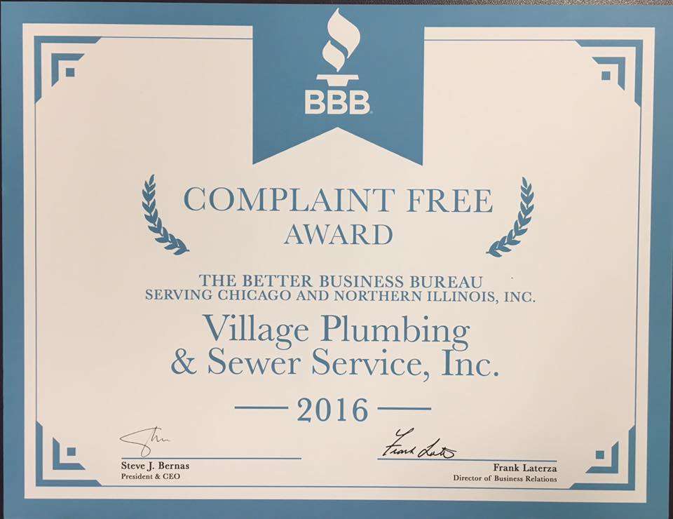 Village Plumbing & Sewer Service, Inc. | 3224 W Lake Ave, Glenview, IL 60026, USA | Phone: (847) 998-6160