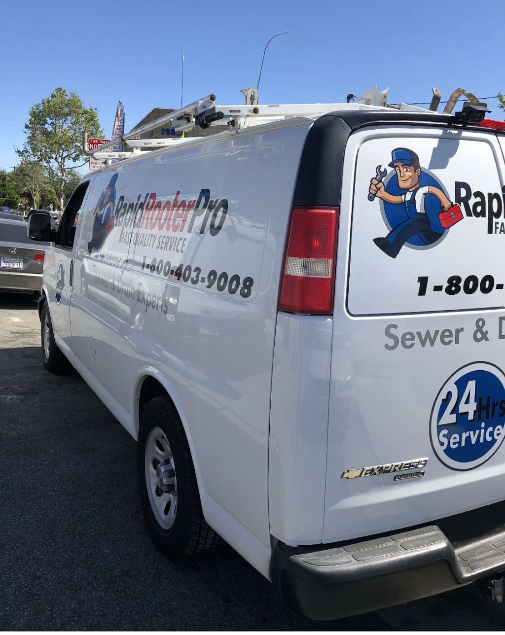 Rapid rooter pro | 6808 Vinevale Ave, Bell, CA 90201, USA | Phone: (800) 403-9008