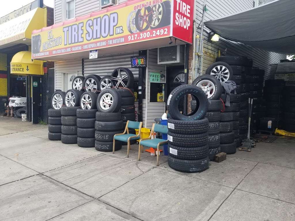 El Monstruo Tire Shop Corp. | 82-10 Rockaway Blvd, Ozone Park, NY 11416, USA | Phone: (917) 300-2492