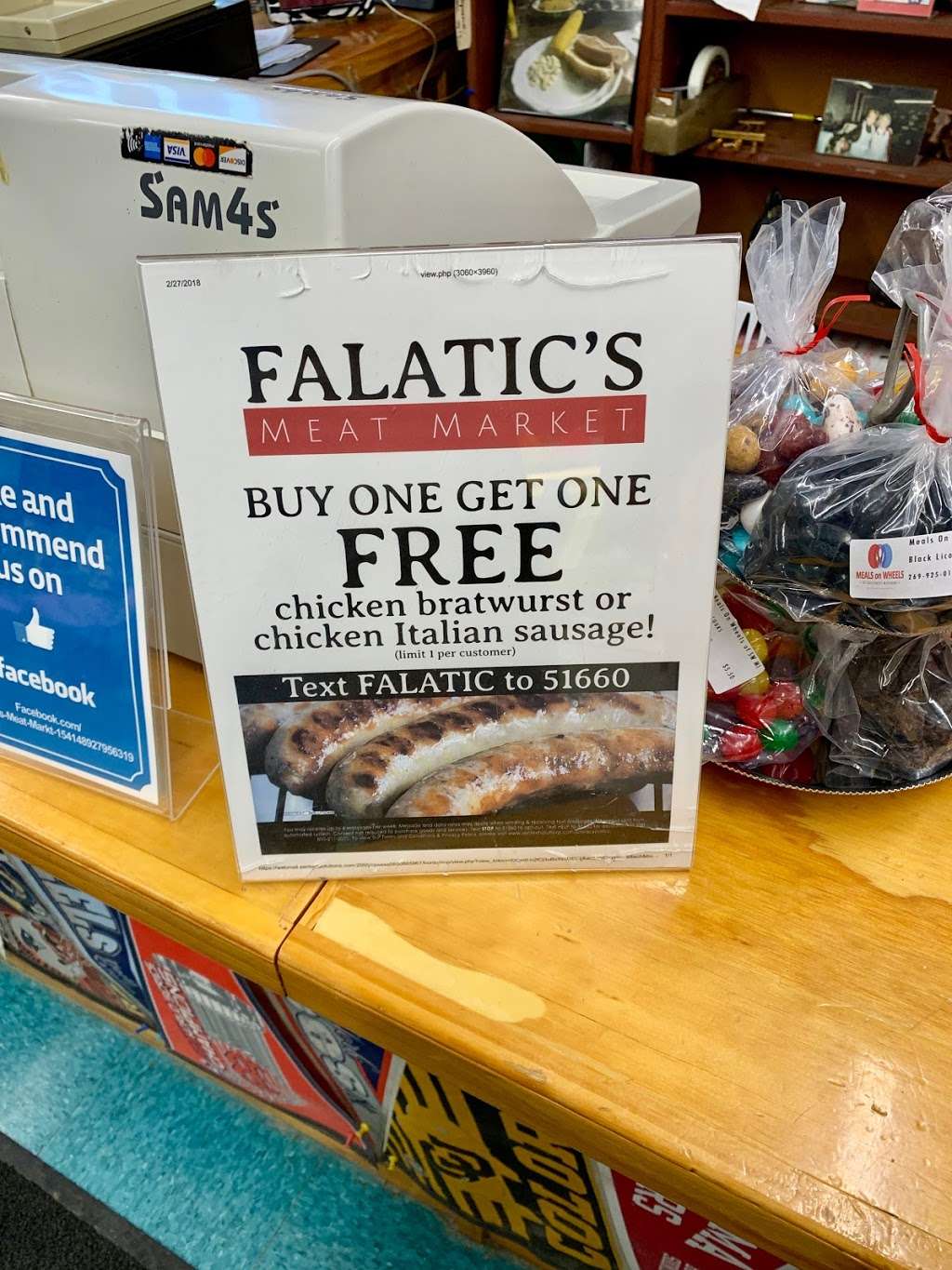 Falatics Meat Market | 12236 Red Arrow Hwy, Sawyer, MI 49125, USA | Phone: (269) 426-3224