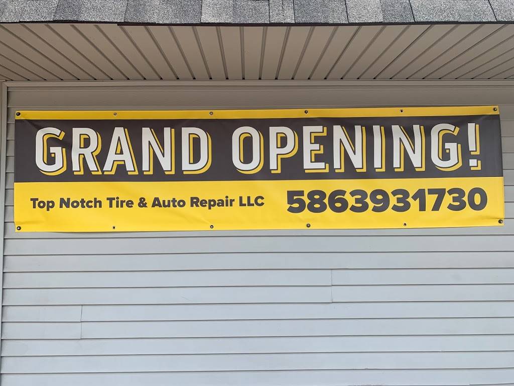 Top Notch Tire and Auto Repair LLC | 4603 E 9 Mile Rd, Warren, MI 48091, USA | Phone: (586) 393-1730