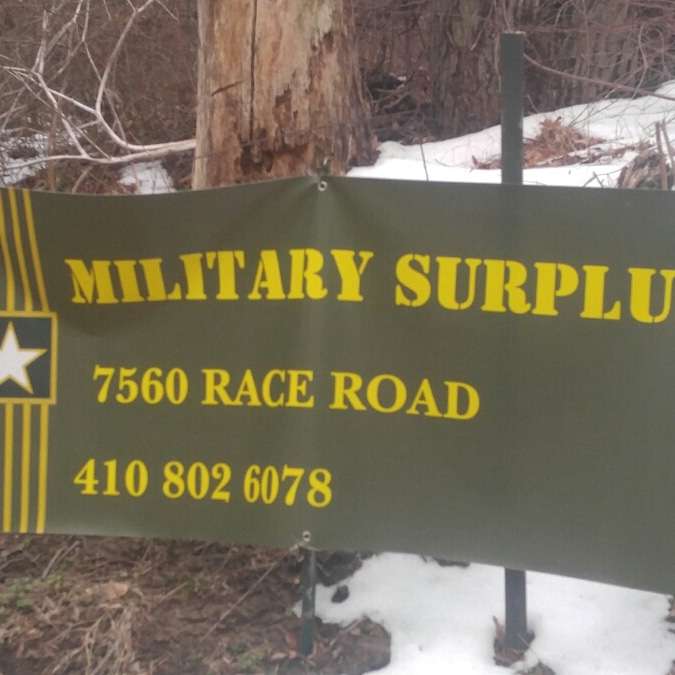 Randys Army Navy Military Surplus Gear | 7560 Race Rd, Hanover, MD 21076, USA | Phone: (410) 802-6078