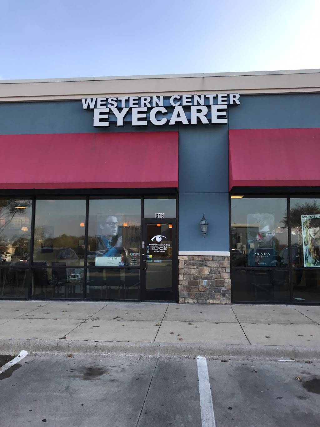 Western Center Eyecare | 2720 Western Center Blvd #316, Fort Worth, TX 76131, USA | Phone: (817) 847-9000