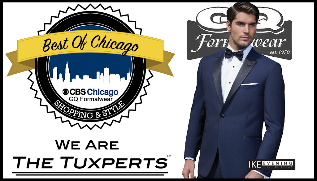 GQ Formalwear | 601 N Martingale Rd, Schaumburg, IL 60173, USA | Phone: (847) 517-4222