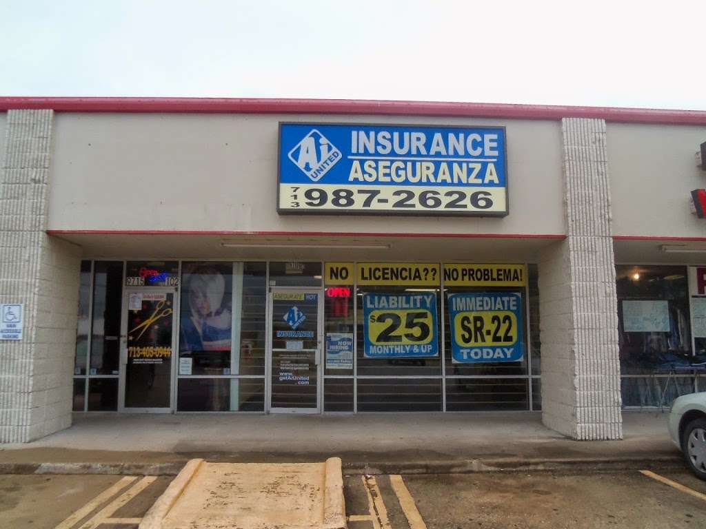 Ai United Insurance | 9715 Telephone Rd, Houston, TX 77075, USA | Phone: (713) 987-2626