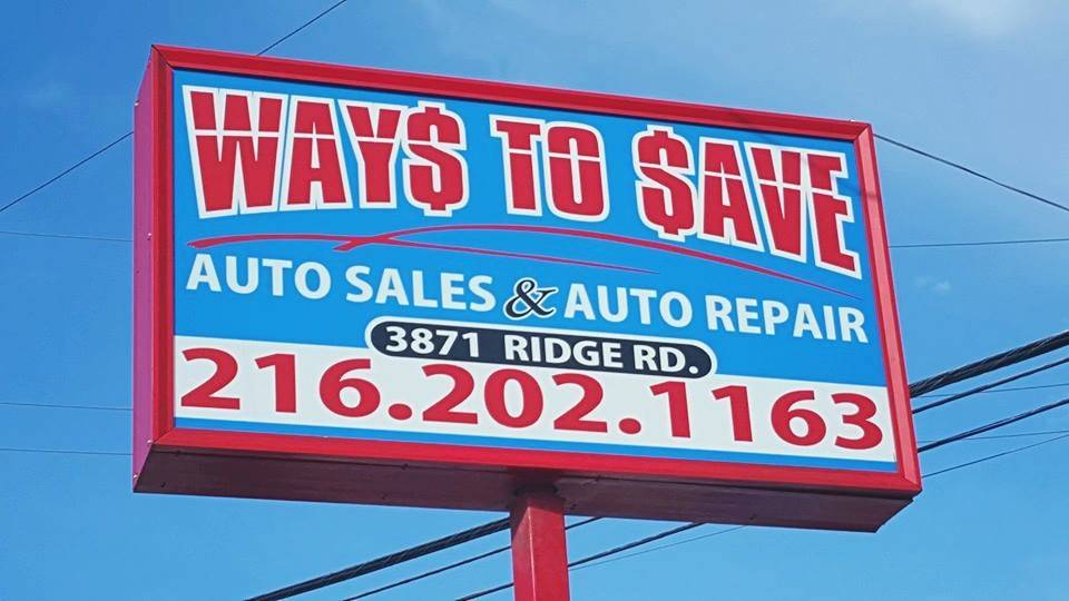 Ways To Save Auto Sales & Auto Repair - Under New Management as  | 3871 Ridge Rd, Cleveland, OH 44144, USA | Phone: (216) 202-1163