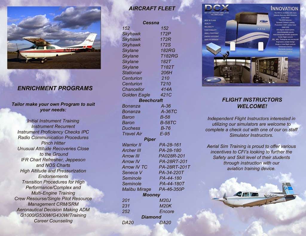 Aerial Sim Training | 4001 Santa Anita Ave, El Monte, CA 91731, USA | Phone: (626) 552-9214