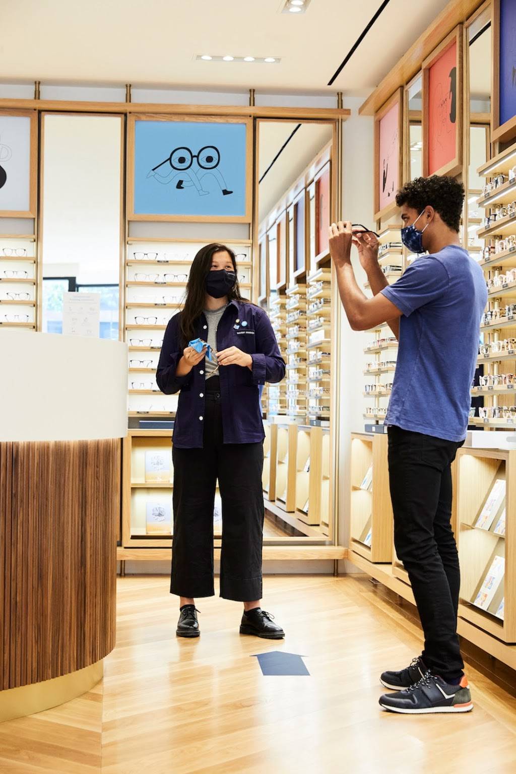 Warby Parker | 1063 Newport Center Dr, Newport Beach, CA 92660, USA | Phone: (949) 558-3538