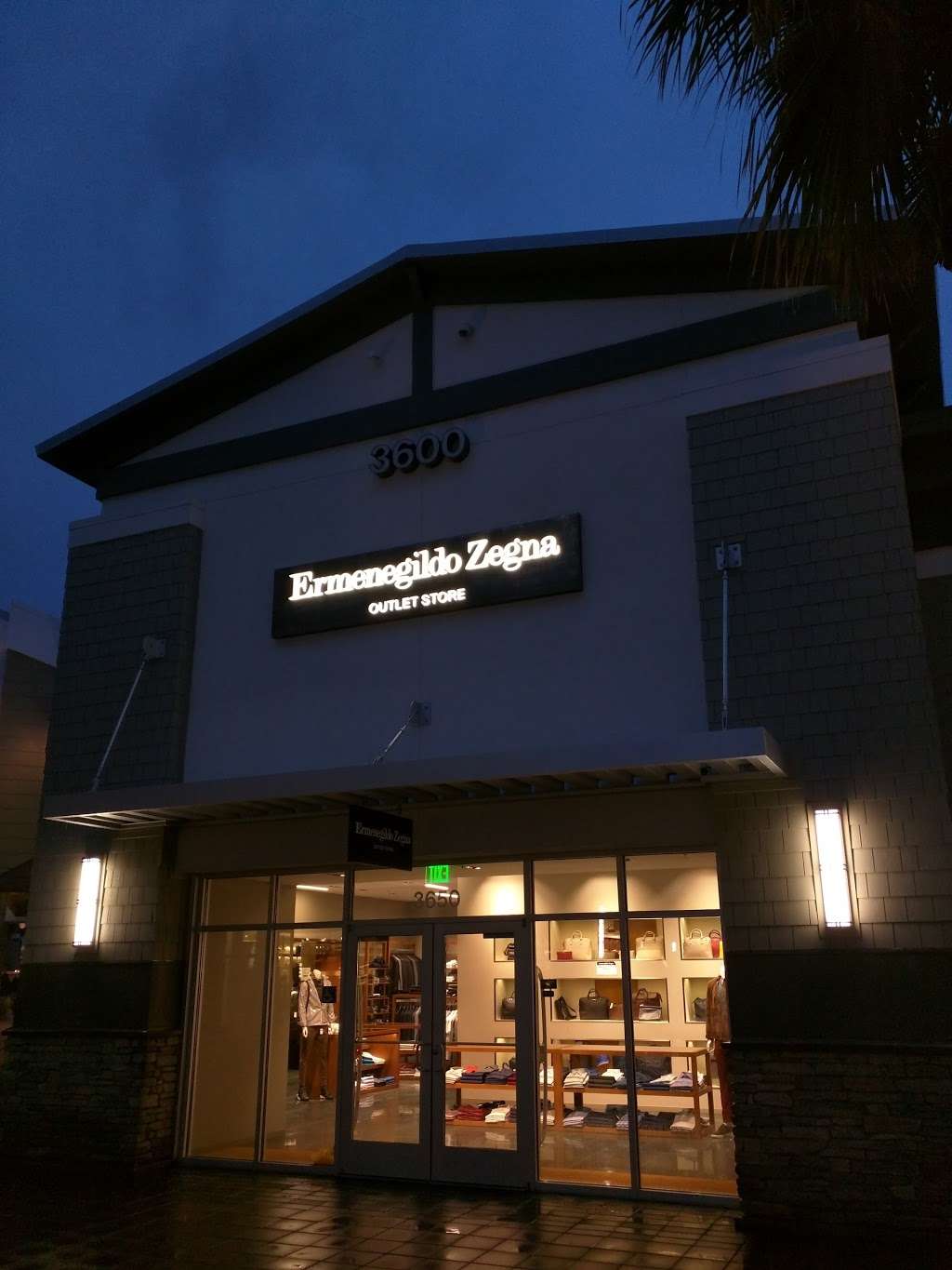 Ermenegildo Zegna | 3650 Livermore Outlets Dr, Livermore, CA 94551 | Phone: (925) 606-1201