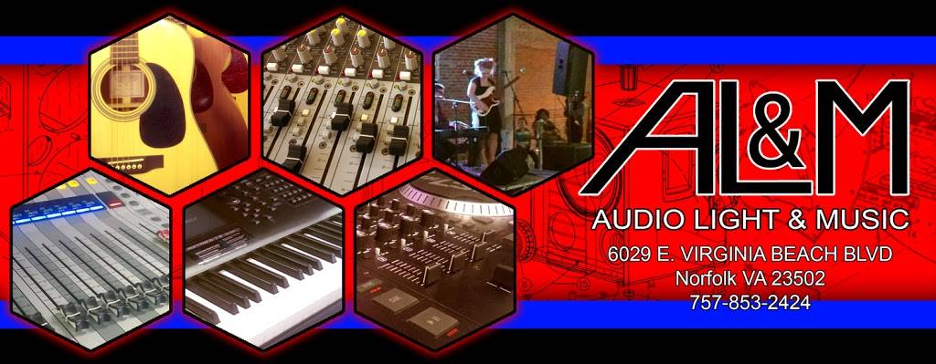 Audio Light & Music | 6029 E Virginia Beach Blvd, Norfolk, VA 23502, USA | Phone: (757) 853-2424