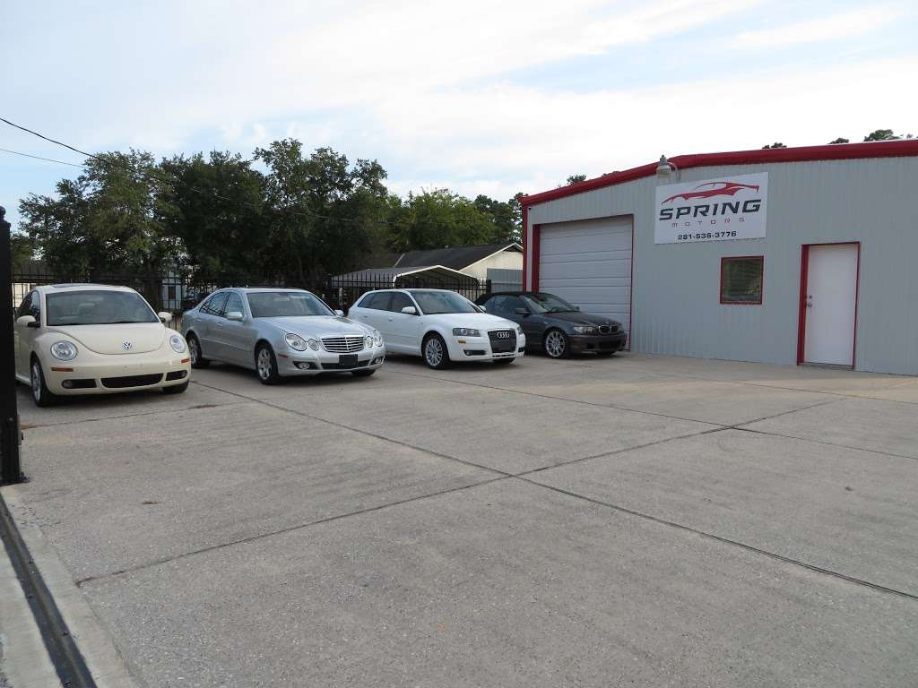 Spring Motors | 20819 Sunshine Ln, Spring, TX 77388, USA | Phone: (281) 536-3776