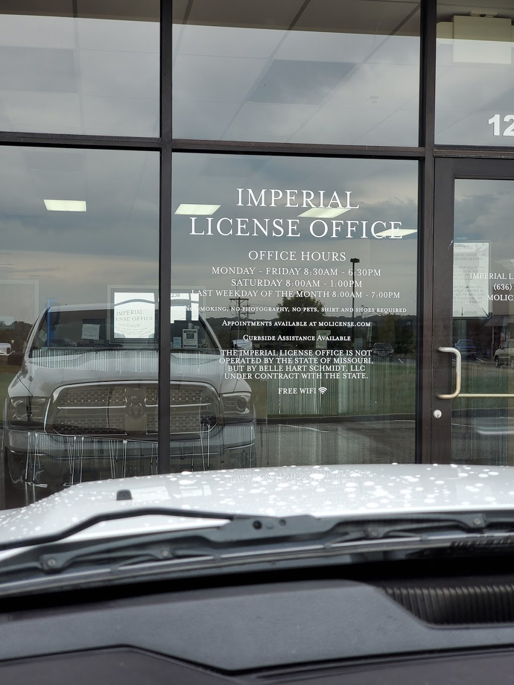 Imperial License Office | 1238 Imperial Main St, Imperial, MO 63052 | Phone: (636) 464-3330